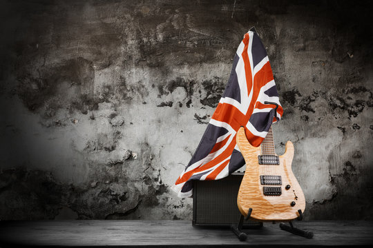 Modern electric guitar