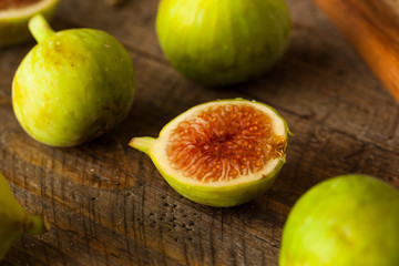 Healthy Organic Green Figs