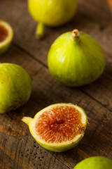 Healthy Organic Green Figs