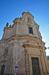 Fototapeta na wymiar Matera, chiesa del Purgatorio - Basilicata