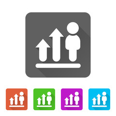 App Icon Long Shadow - 5 Colors