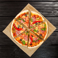 Delicious home made pizza