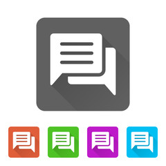 App Icon Long Shadow - 5 Colors