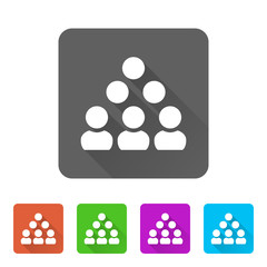 App Icon Long Shadow - 5 Colors