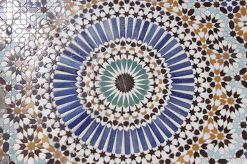 Mosaïques de la Grande Mosquée de Paris