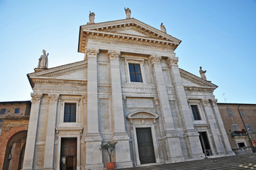 Fototapeta na wymiar Urbino, il Duomo - Marche