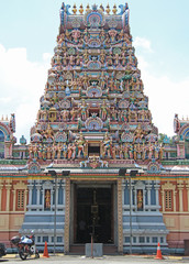 entrance to hindu temple, Kuala Lumpur
