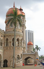 Sultan, Abdul Samad building in Kuala Lumpur