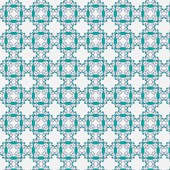 Background with Seamless Pattern. Vector illustration
