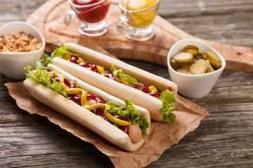Hot dogs