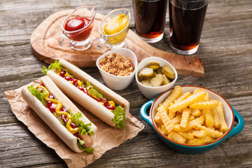 Hot dogs