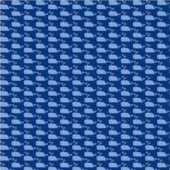 seamless whale pattern