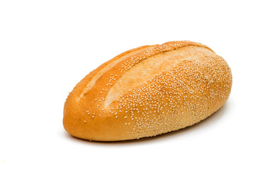 loaf with sesame seeds