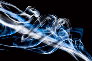 Smoke Plume Abstract