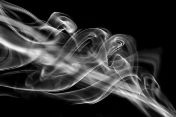 Smoke Plume Abstract