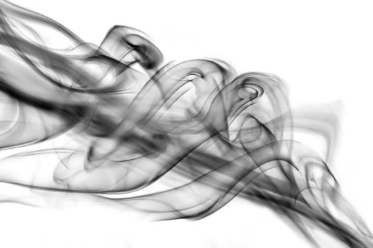 Smoke Plume Abstract
