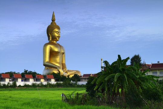 Big Buddha  in Ang Thong Province, Thailand