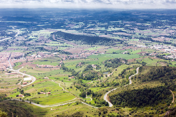 Obraz premium Beautiful mountain town