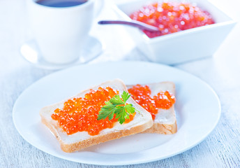 salmon caviar