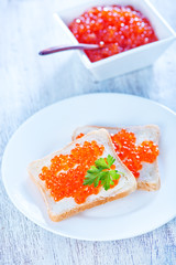 salmon caviar