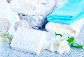 Fototapeta na wymiar aroma soap