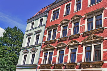 Obraz premium Sanierter Altbau