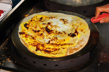 Egg with spicy chili