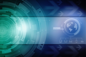 digital business background