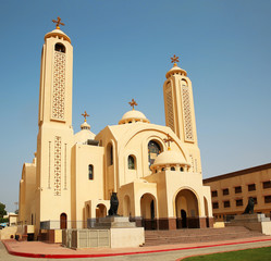 The Coptic Orthodox Church in Sharm El Sheikh, Egypt
