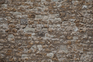 Very old castle wall