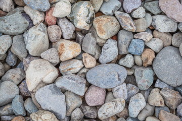 Natural rock pebble backgorund