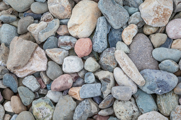 Natural rock pebble backgorund