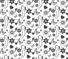 floral seamless pattern