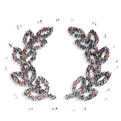 group  people shape  wreath  award