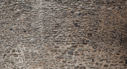 Very old castle wall