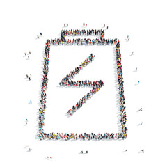 group  people  shape  battery