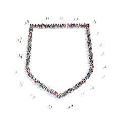 people  shape  shield protection