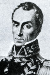 Simón Bolívar, Venezuelan military and political leader 
