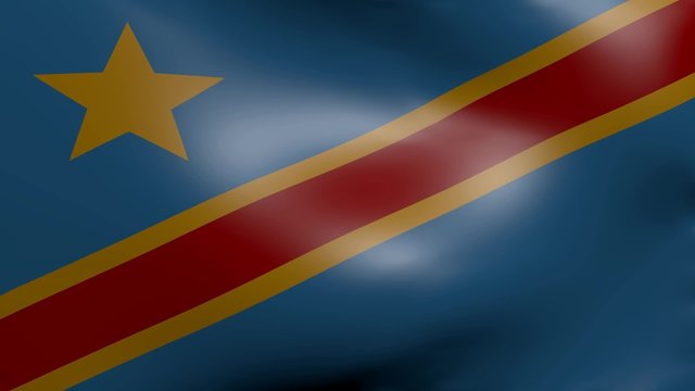 congo strong wind flag