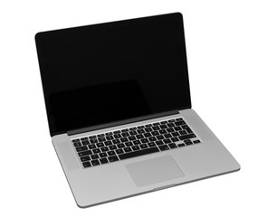 Laptop isloated on white