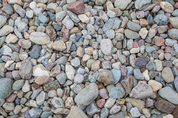 Natural rock pebble backgorund