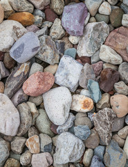 Natural rock pebble backgorund