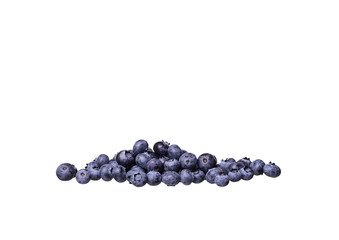 Fresh blueberry isolated on white background