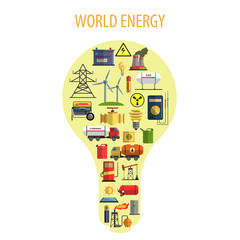 World Energy Lamp Concept 