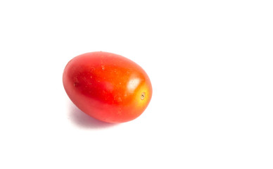 tomato on  white background