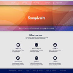 Website Template - Blog, Business, News