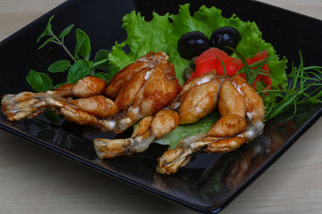 Roasted Frog legs