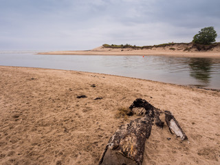 Alnmouth Beach, Alnmouth, Northumberland, UK