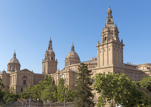 Catalan National Museum of Art in Barcelona, Spain.