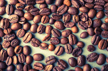 コーヒー豆のテクスチャ素材